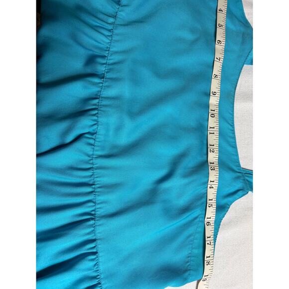 The Drop Britt Tiered Women's Blue Dress Size Large - Picture 8 of 9